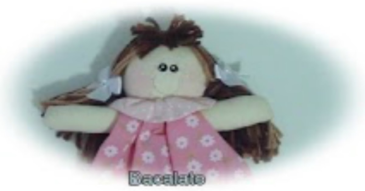 [Video tutorial] Bambola di pezza semplice con cartamodello donneinpink magazine