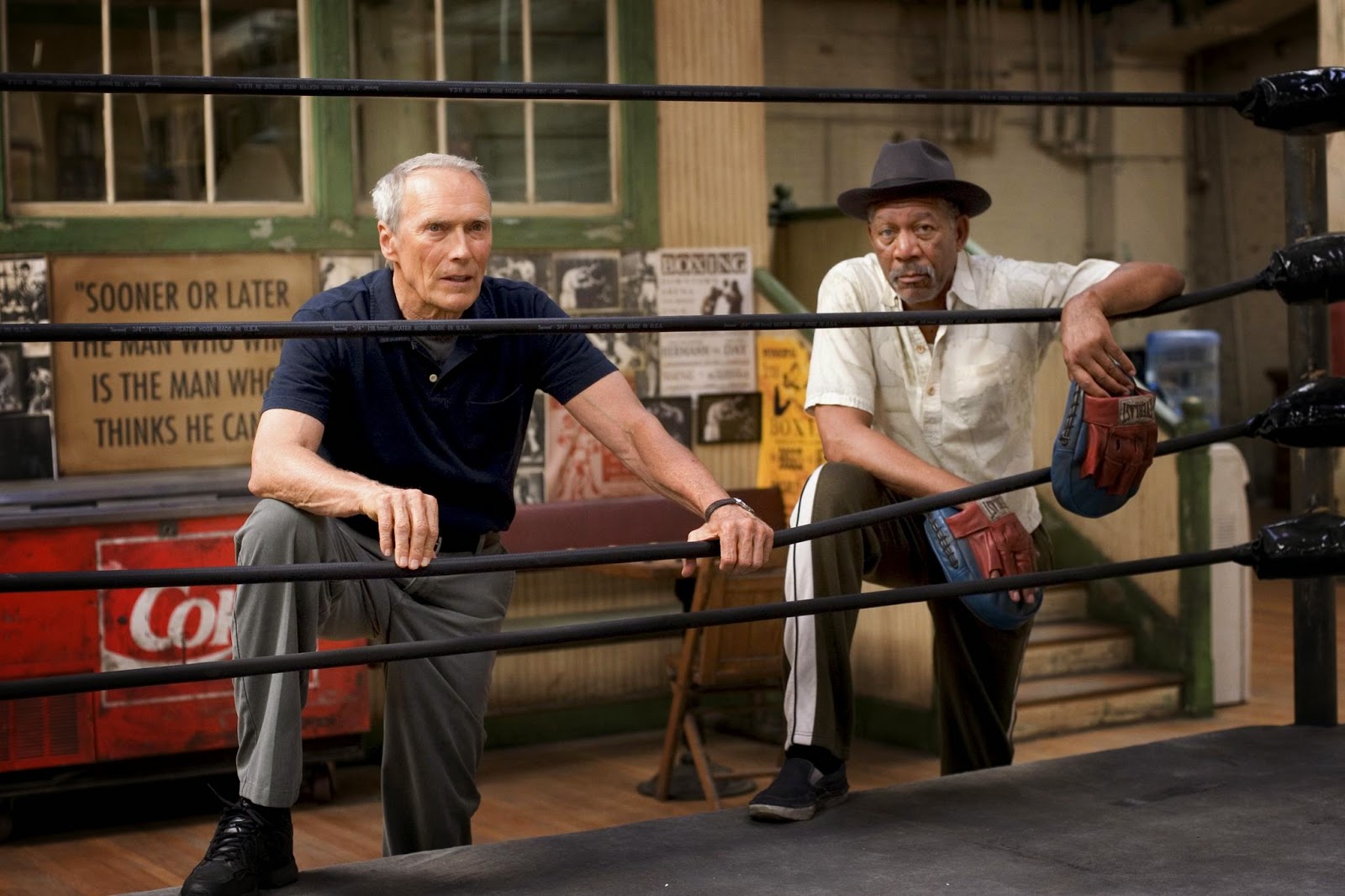 Milyon Dolarlık Bebek-Milyonluk Bebek-Frankie Dunn-Eddie Scrap million dollar baby-clint eastwood-morgan freeman