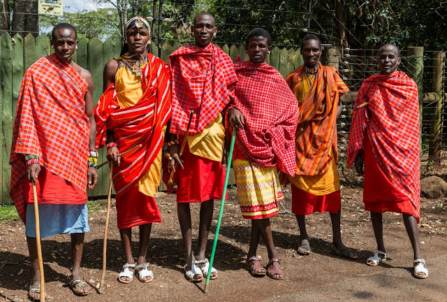 Maasai Tribesmen Kenya