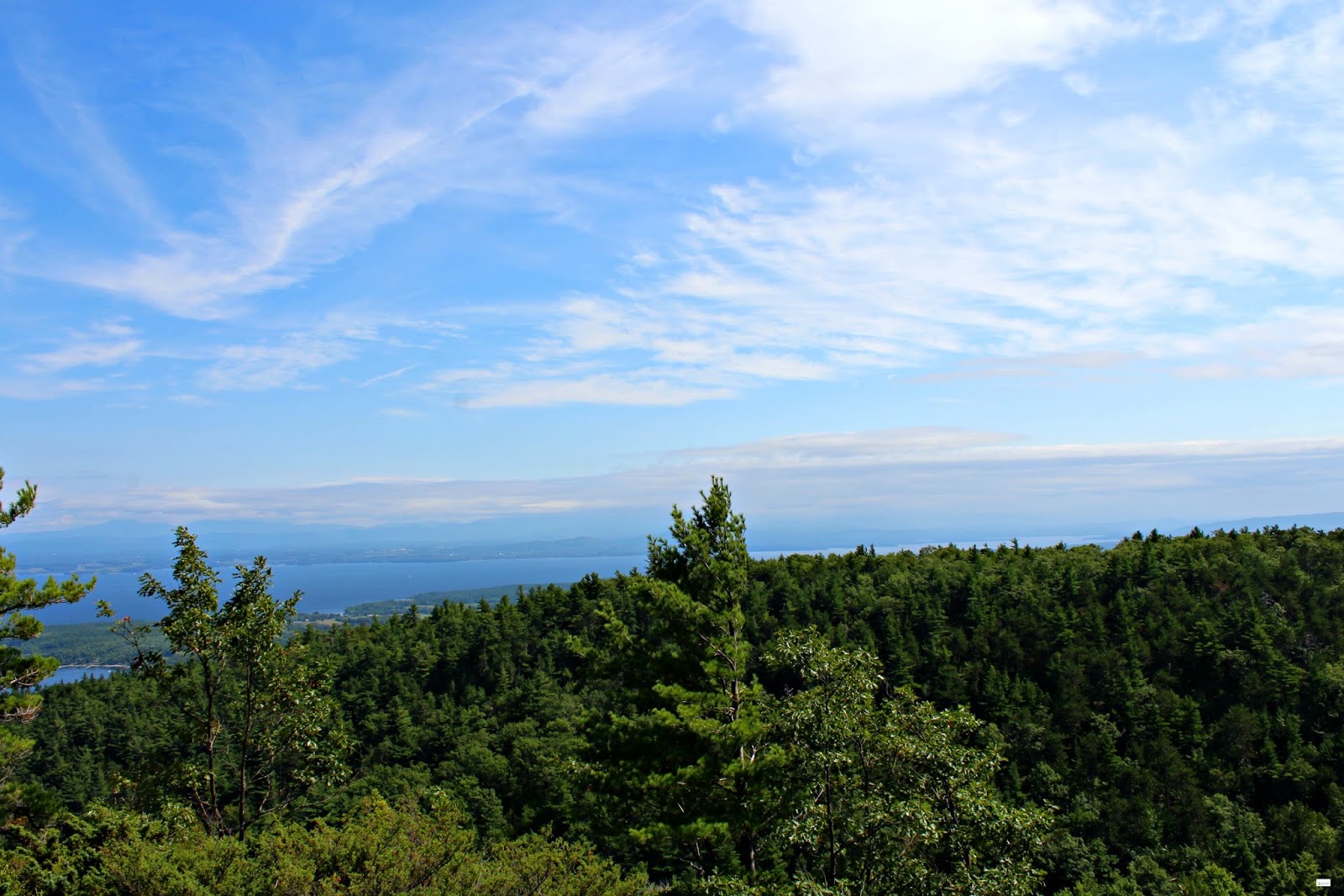 The Top of Rattlesnake Mountain in the Adirondack Mountains // New York
