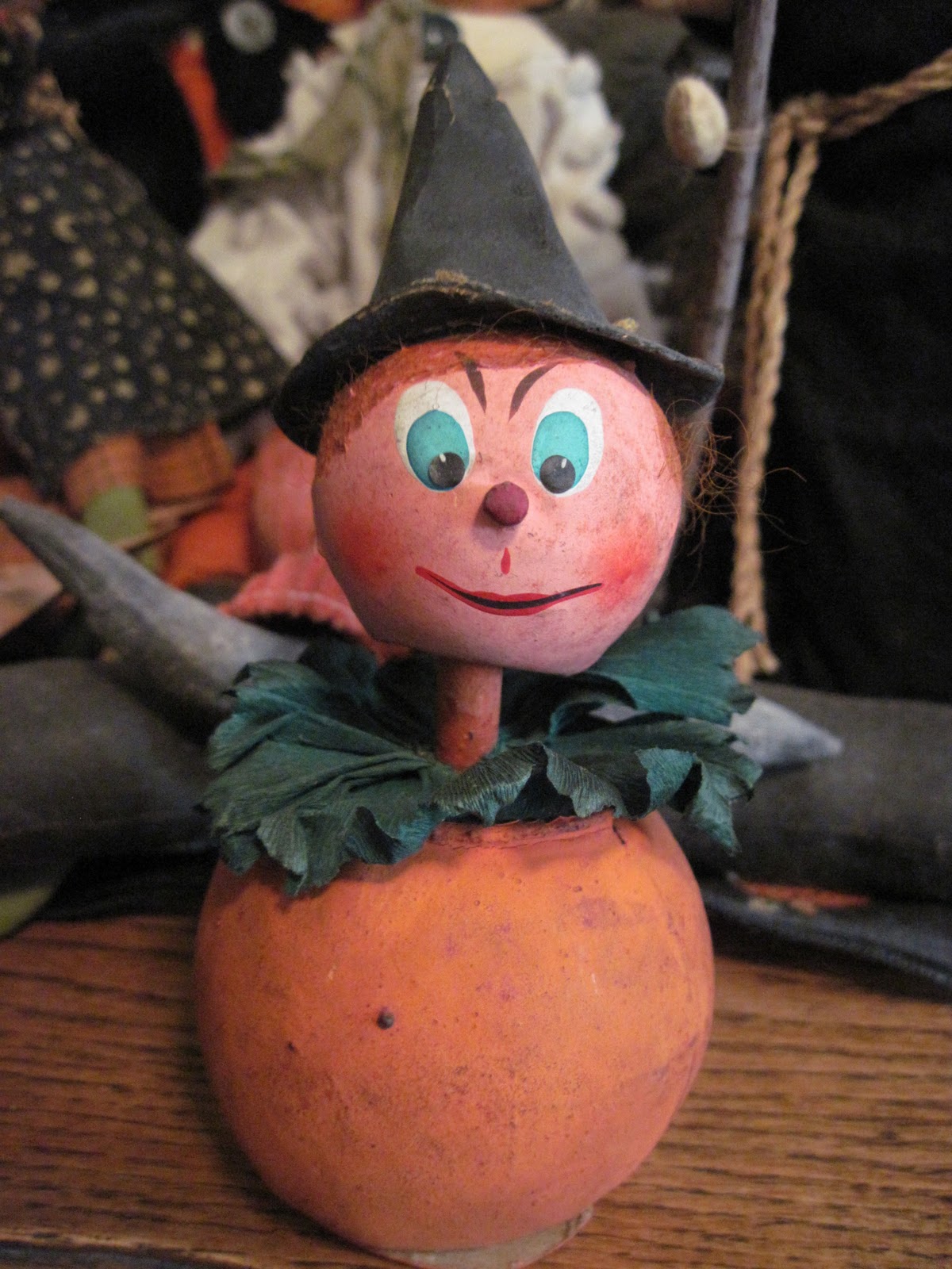 Tracy's Toys (and Some Other Stuff) Antique Halloween Witch Candy