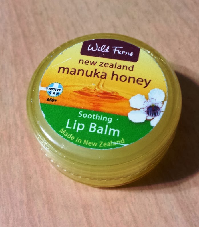 DNA beauty Wild Ferns New Zealand Manuka Honey Soothing Lip Balm Review