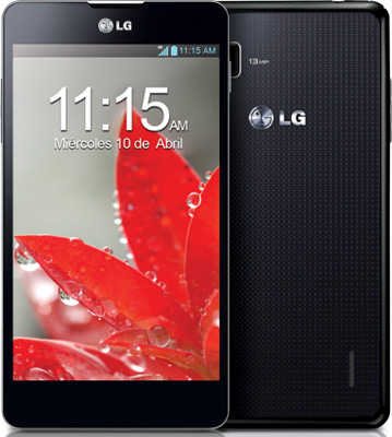 teléfono LG Optimus G smartphone