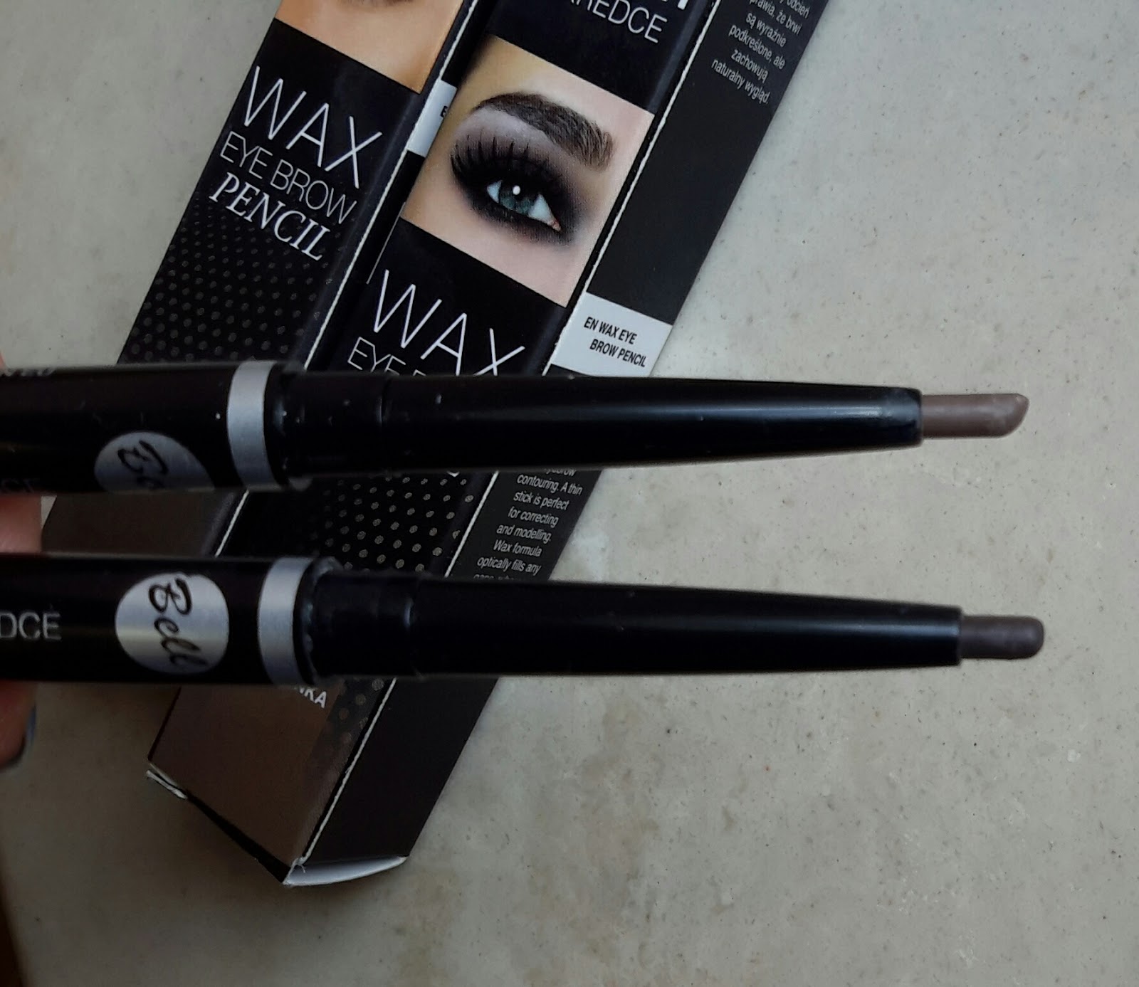 Amaliowokolorowo WOSK DO BRWI W KREDCE WAX EYEBROW PENCIL, BELL.