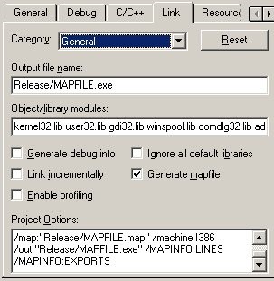 A Simple Way to Generate a Map File in C++