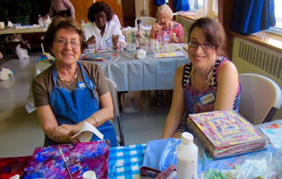 art miriam schulman chatting with classmate at an art retreat http://schulmanart.blogspot.com/2015/06/lets-go-on-art-retreat.html art miriam schulman chatting with classmate at an art retreat http://schulmanart.blogspot.com/2015/06/lets-go-on-art-retreat.html