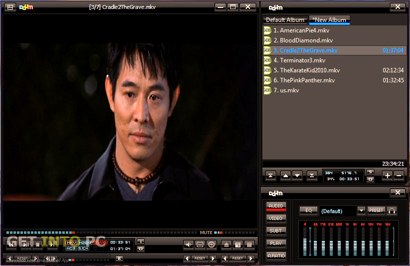 برامج الملتميديا المشغل الرائع لكل صيغ الصوت والفيديو PotPlayer 1.7