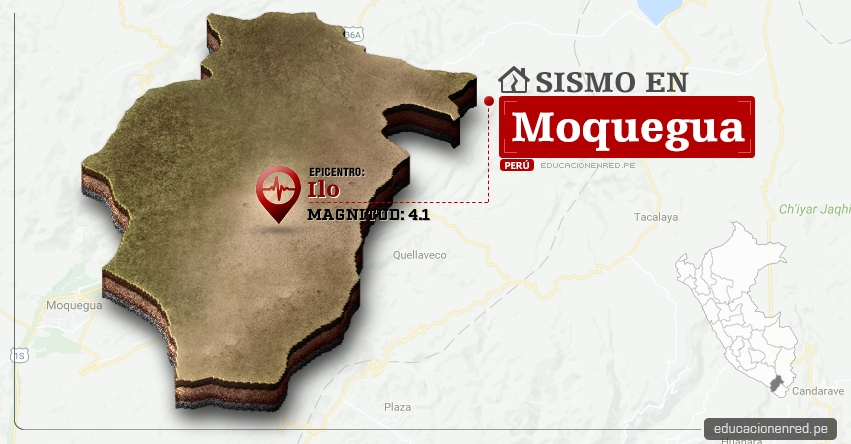 Temblor en Moquegua de 4.1 Grados (Hoy Viernes 10 Marzo 2017) Sismo EPICENTRO Ilo - IGP - www.igp.gob.pe Temblor en Moquegua de 4.1 Grados (Hoy Viernes 10 Marzo 2017) Sismo EPICENTRO Ilo - IGP - www.igp.gob.pe