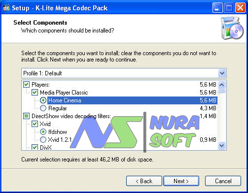 Codec software. Codec software