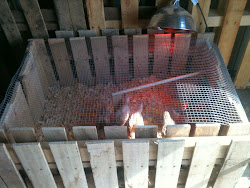 coop chicken brooder inside box shed backyard metal actual larger