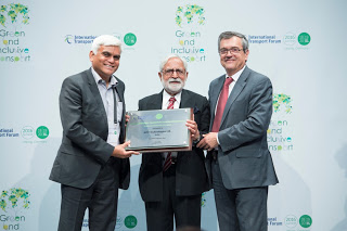 KPIT's electrification technology 'REVOLO' for buses wins Promising Transport Innovation Award at prestigious International Transport Forum 2016 KPIT's electrification technology 'REVOLO' for buses wins Promising Transport Innovation Award at prestigious International Transport Forum 2016
