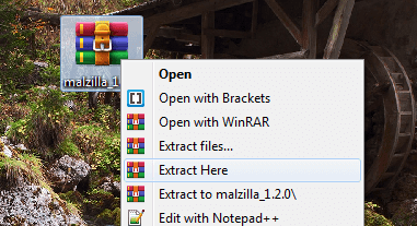 extract the file change footer credit of template