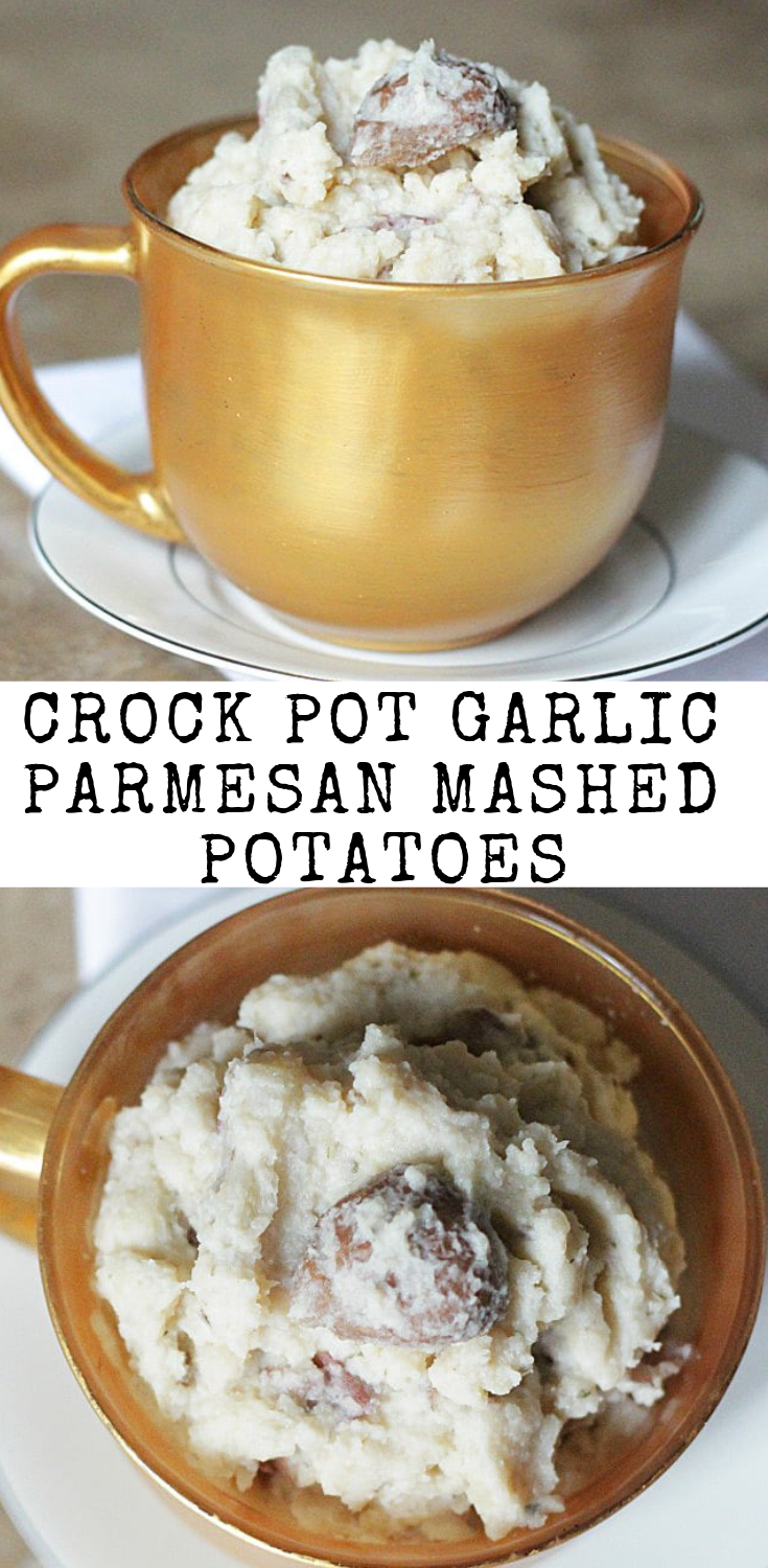 Crock Pot Garlic Parmesan Mashed Potatoes Trending Recipes