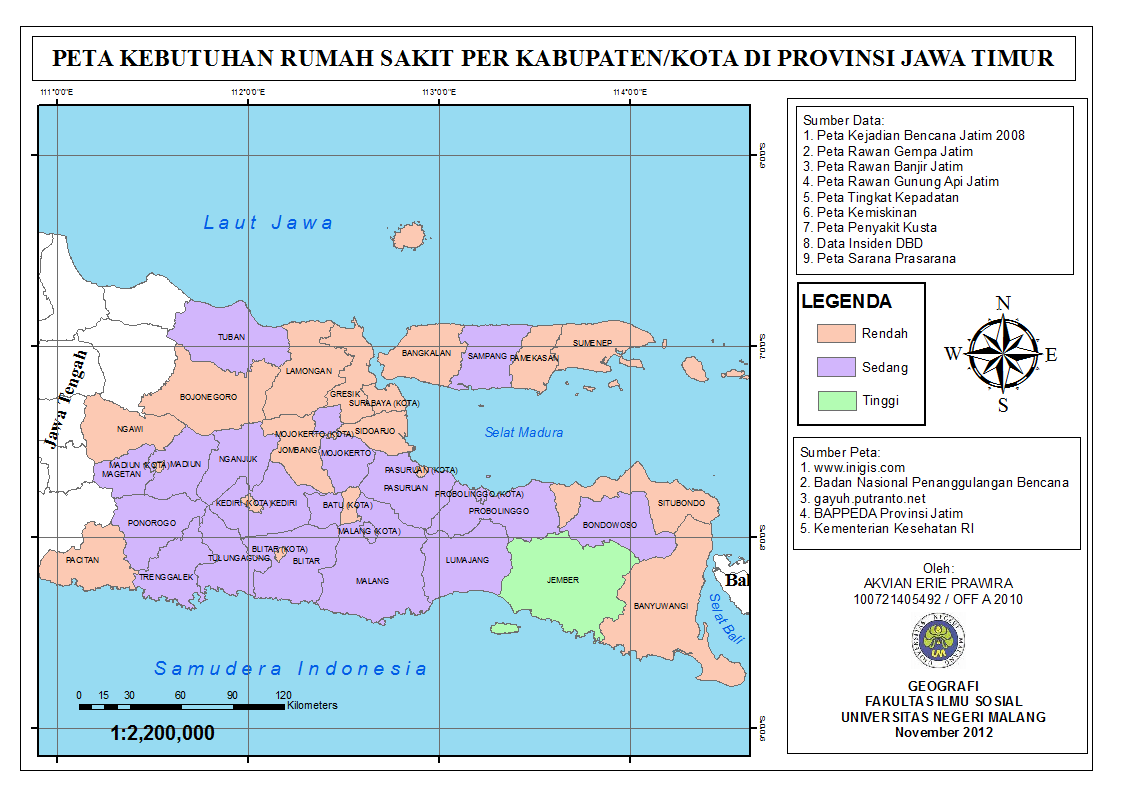 Situse Mbah KanJeng Eric: Peta Perencanaan Kebutuhan Rumah Sakit di