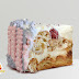 Luftige Brandteig-Käse-Sahne-Torte mit Kirschen