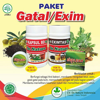 Image Eximtas,BD,dan salep exclear obat gatal herbal paket