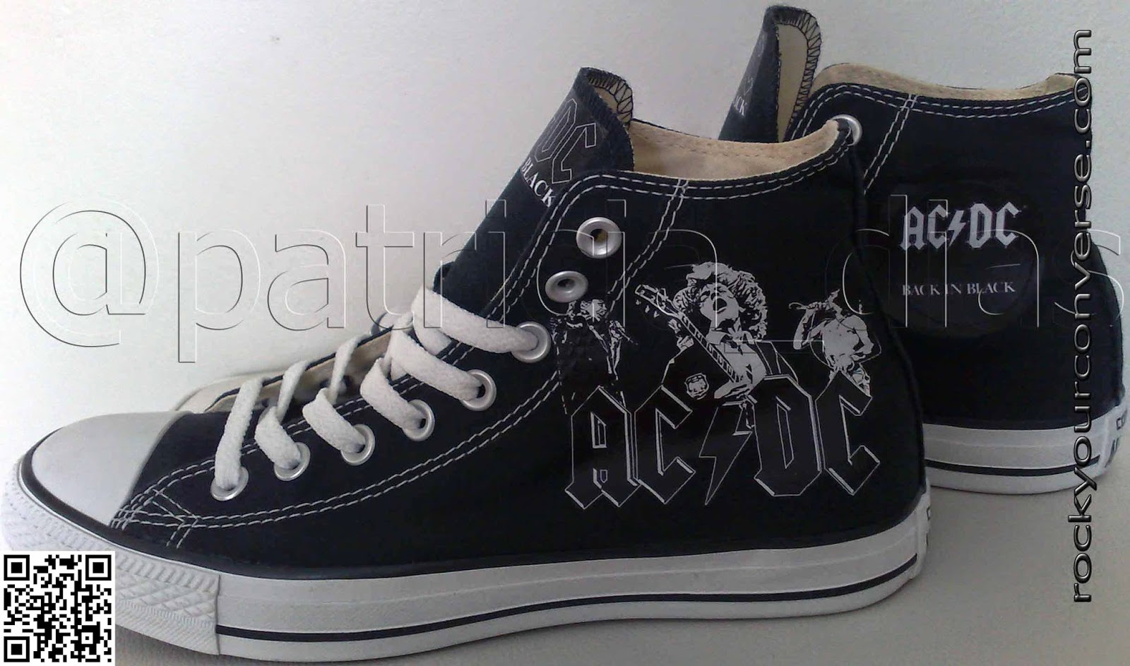 Converse All Star Customizado - Rock Your Converse!: Banda AC/DC