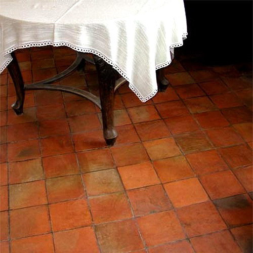 Tinuku Store Traditional Terracotta Floor Tiles Clay Natural
