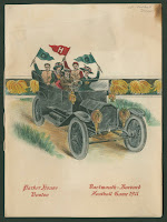 A poster for a 1911 game against Harvard.