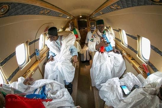 01 Photos: See inside APC's campaign private jet