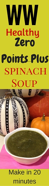 weight watchers spinach soup