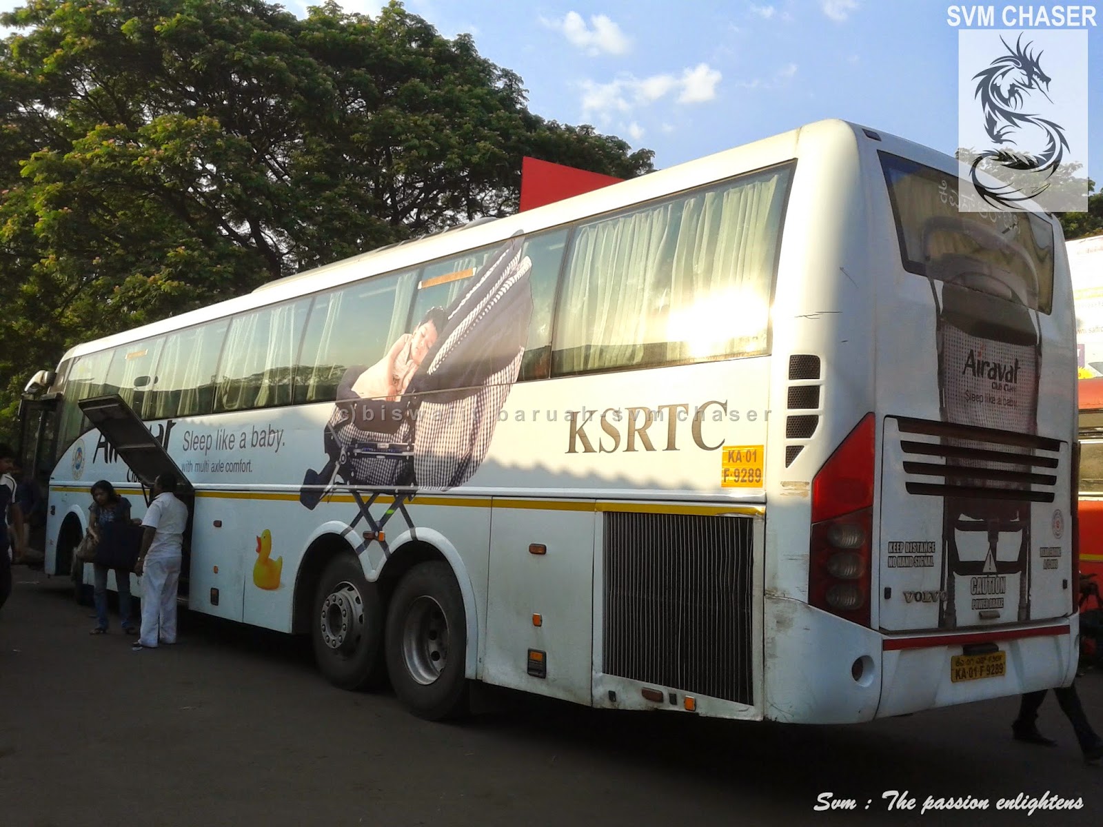 KSRTC Airavat Club CLass B9R Multiaxle VOLVO Semi Sleeper Journey