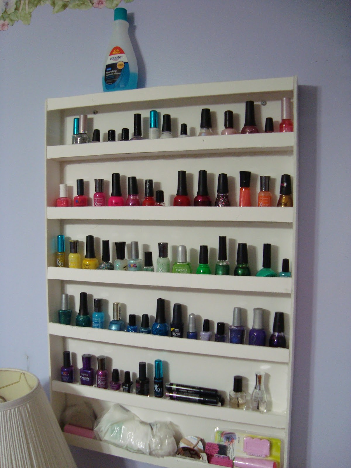 Nail Polish Wall Rack