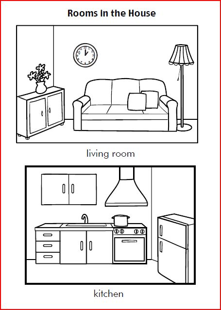 LEARNING IS FUN!: HOUSE WORKSHEETS