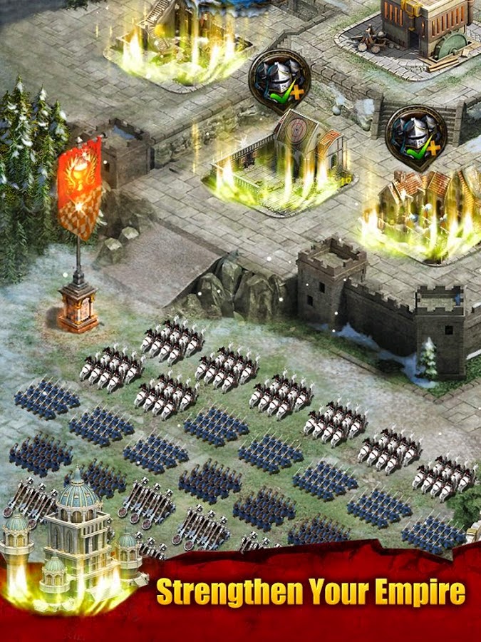 Permainan Android Terbaru Clash Of Kings mirip Clash of Clans