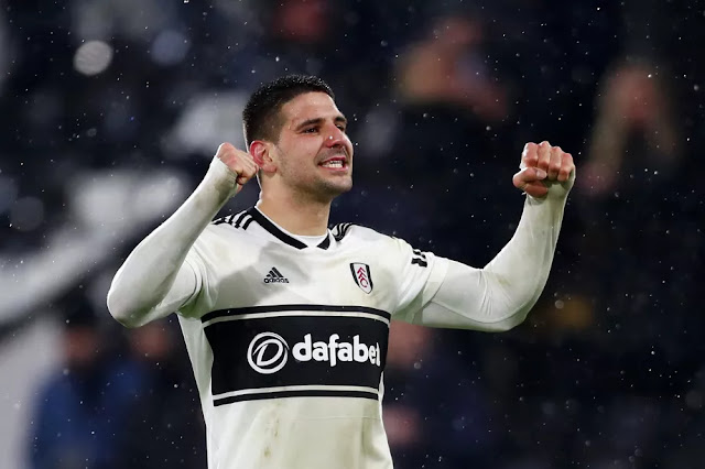 Mitrovic celebrates as Fulham come from behind to beat brighton 4-2 in the premier league