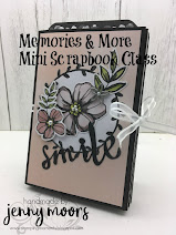 Memories & More Petal Passion Mini Scrapbook Album