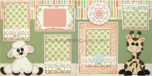 Lifestyle Crafts QuicKutz Cutting Dies SCALLOP SQUARE PUNCHES~ 4 Dies DC0397 
