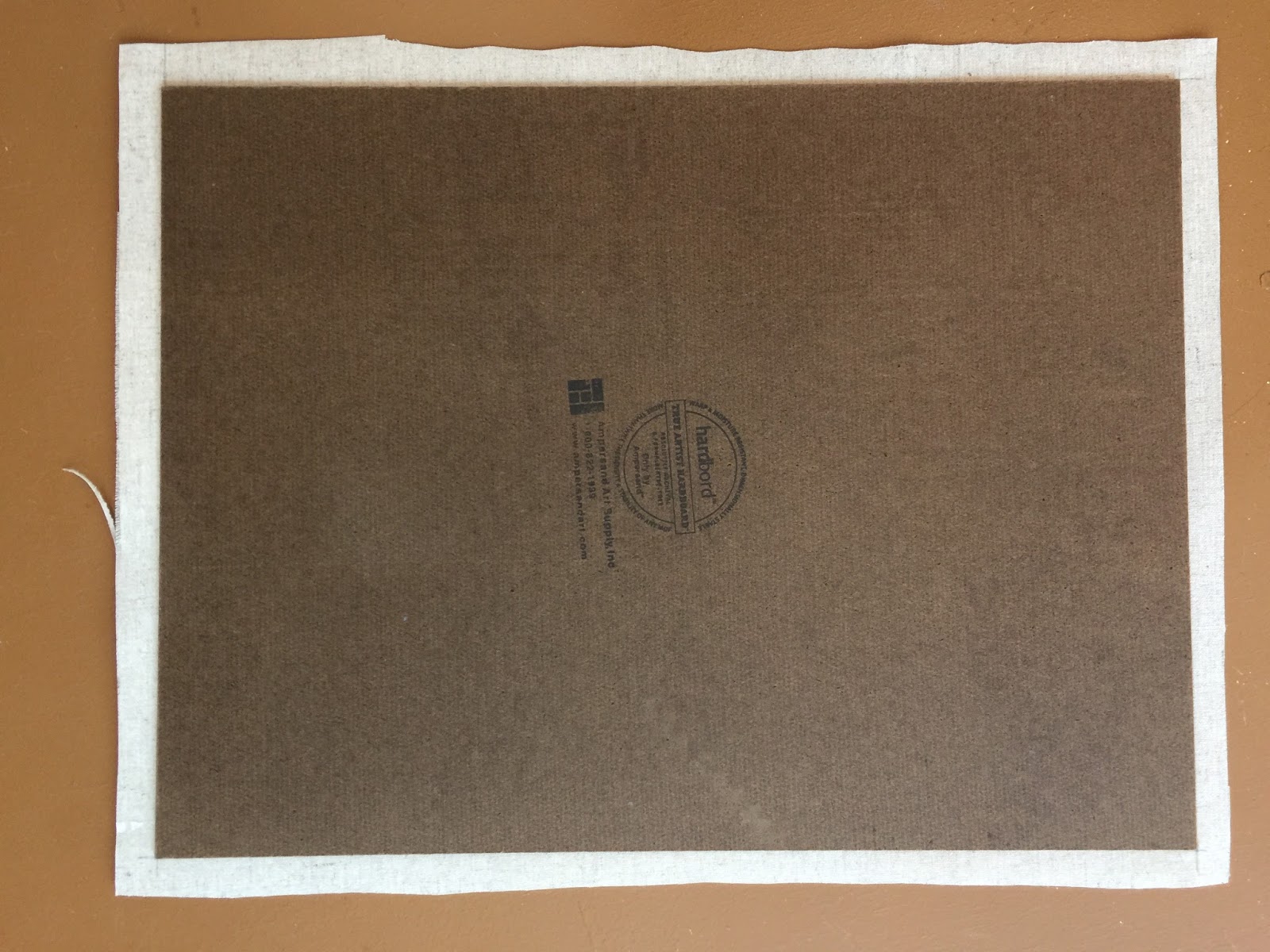 My Art Journey by Colleen Parker How to Mount a Painted Canvas