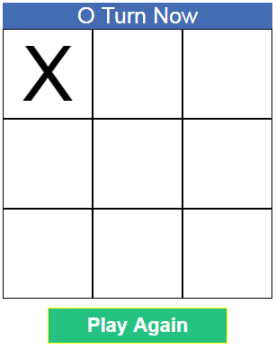 js tic-tac-toe O turn