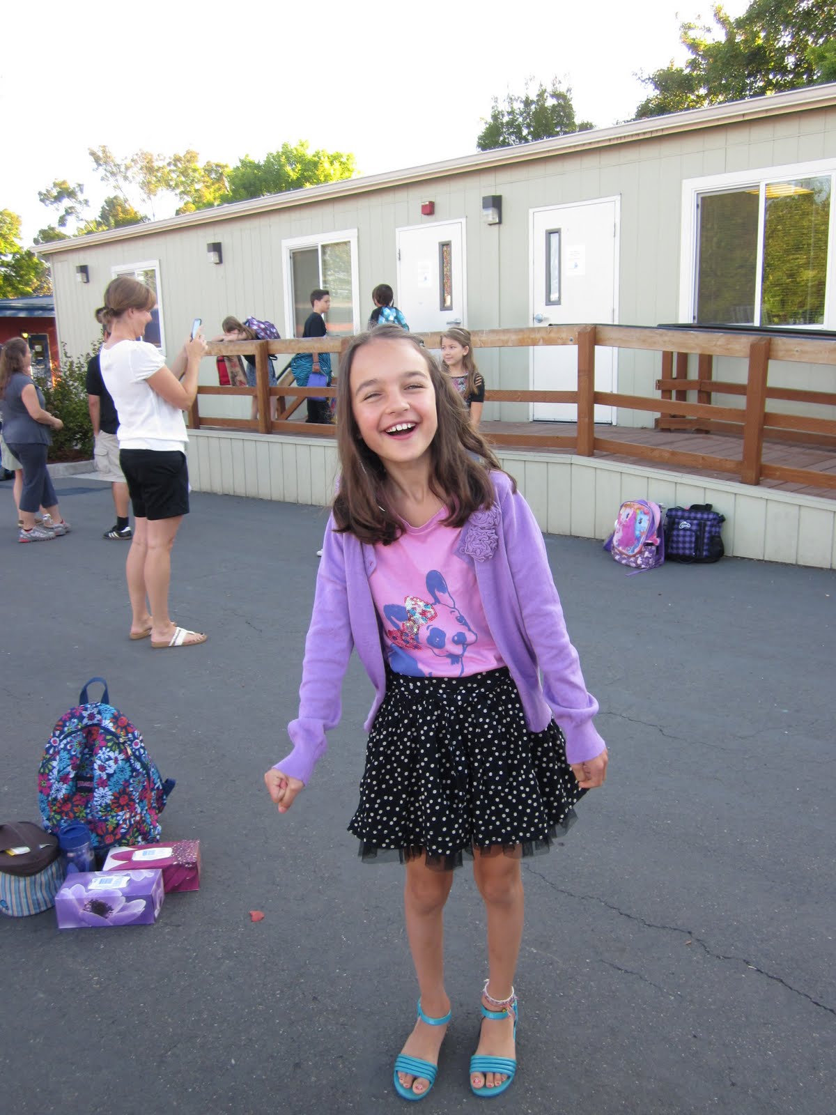 Groff Happenings: First Day of Fourth Grade (Yes, Fourth Grade!)