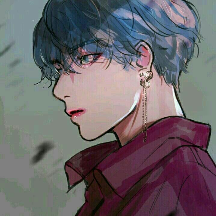 Fan art V Kim taehyung HOPE HOBIE