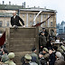 Russia's dark days in colour: The grim reality of the 1917 revolution is brought to life in images showing troops battling horrific conditions and Lenin disguised as a worker (21 Pics)