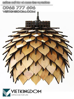 ĐÈN GỖ TRANG TRÍ - 11