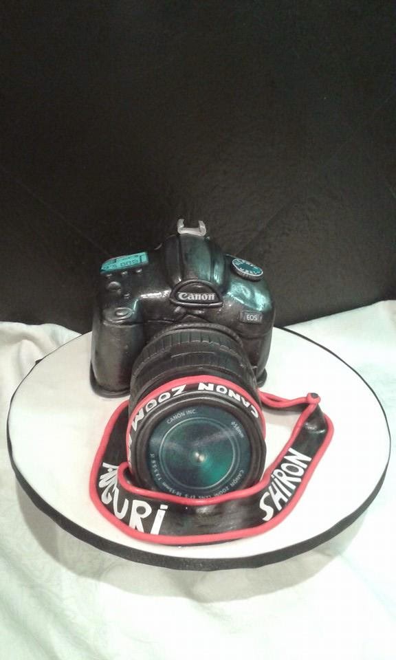 torta 3d  a forma di macchina fotografica