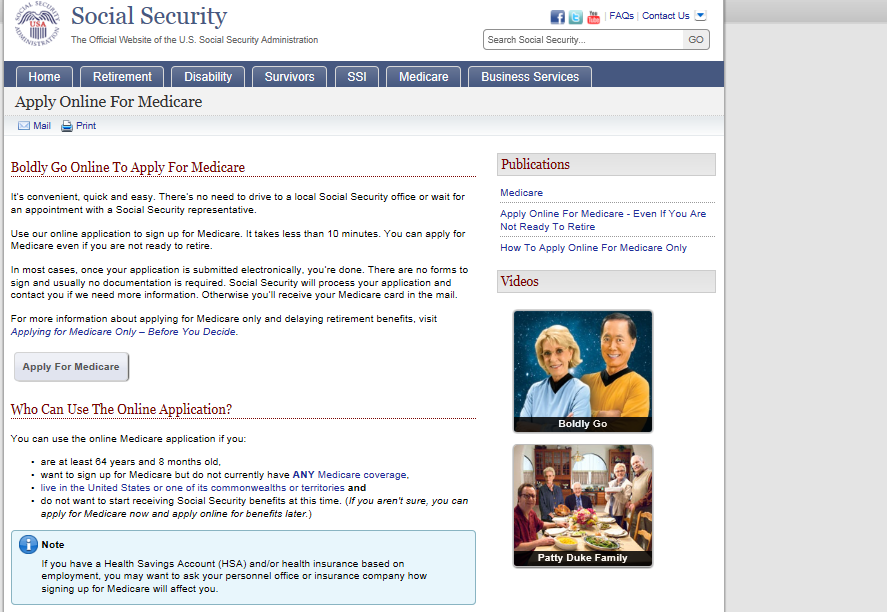 How To See Where My Application For Medicare Is