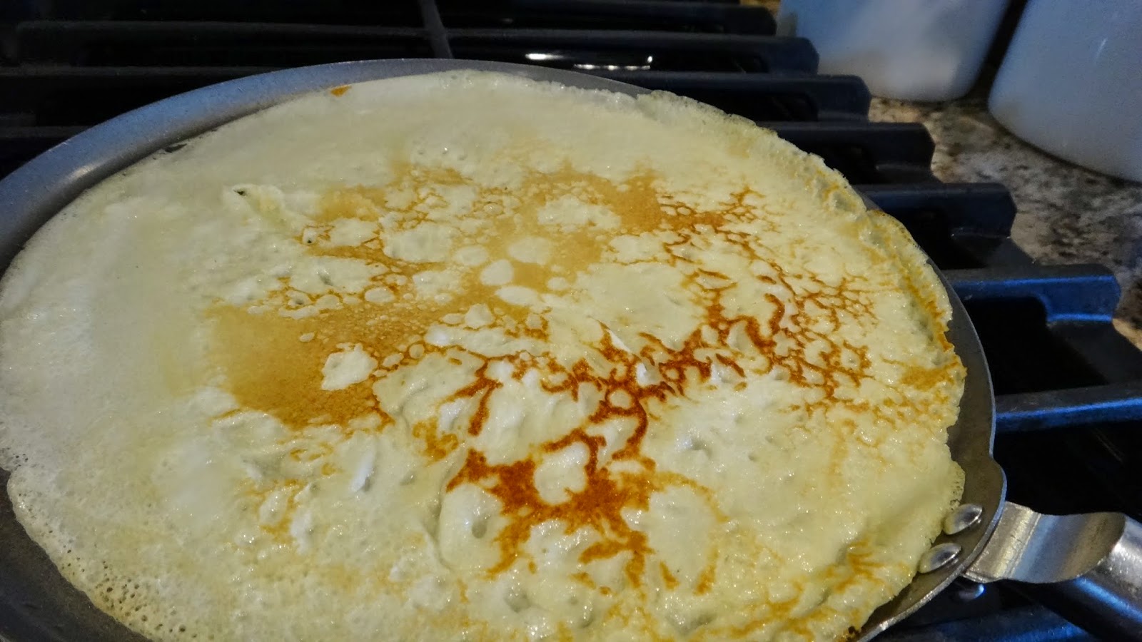 Olive Oil Crepes with Lemon and Honey