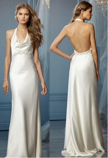 Fly Me to the Moon: Ask the Sylist: the Low-Back Wedding Gown