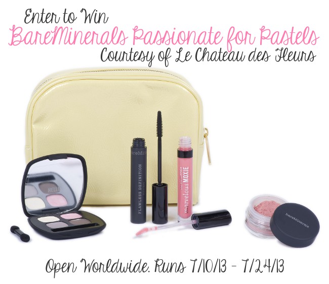 Bareminerals passionate for pastels giveaway