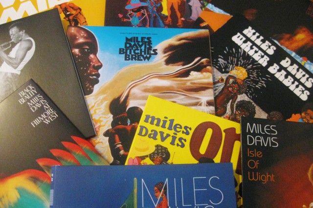 Miles Davis Album Cover Collage