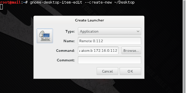 create short cut on Gnome shell