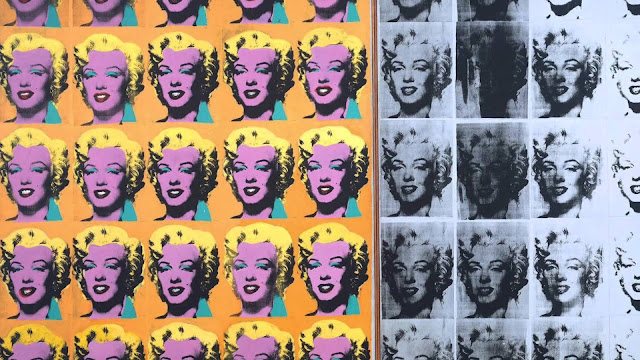 Marilyn Diptych, 1962, Andy Warhol Marilyn Diptych, 1962, Andy Warhol