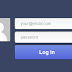 Cool login page with gravatar html5 and css3