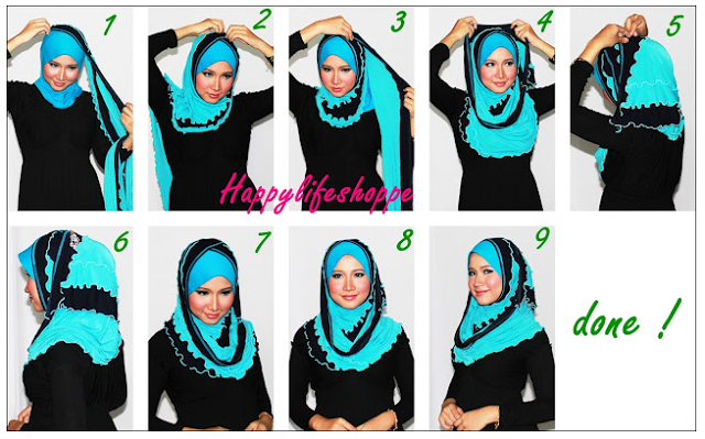 Foto gambar model jilbab paris terbaru 2016 untuk pesta dan cara memakainya Foto gambar model jilbab paris terbaru 2016 untuk pesta dan cara memakainya
