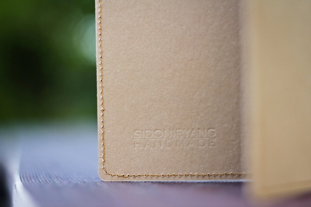 SIDONIEYANG's Paper Passport Sleeve Featured in Men's Fashion Blog, Monsieur & Moi