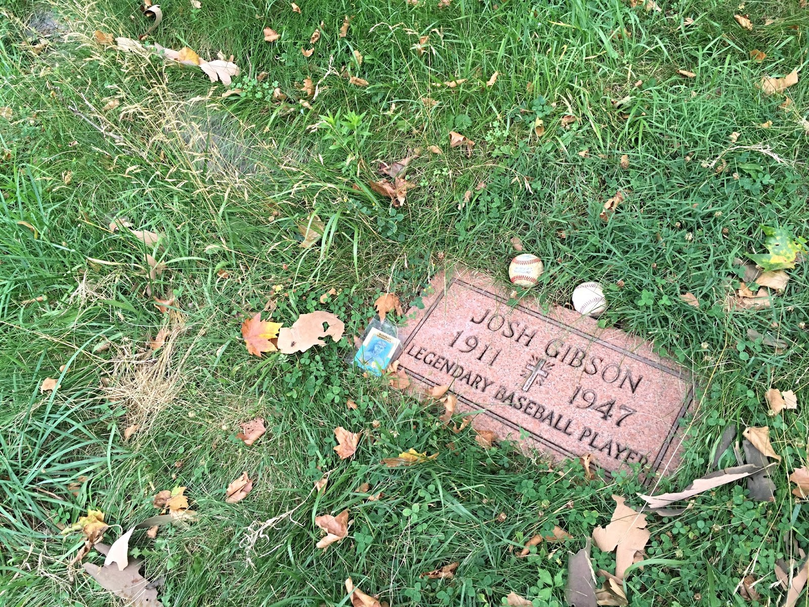 Epiphany in Baltimore: Visiting Josh Gibson's Grave in Pittsburgh  (Including Video)